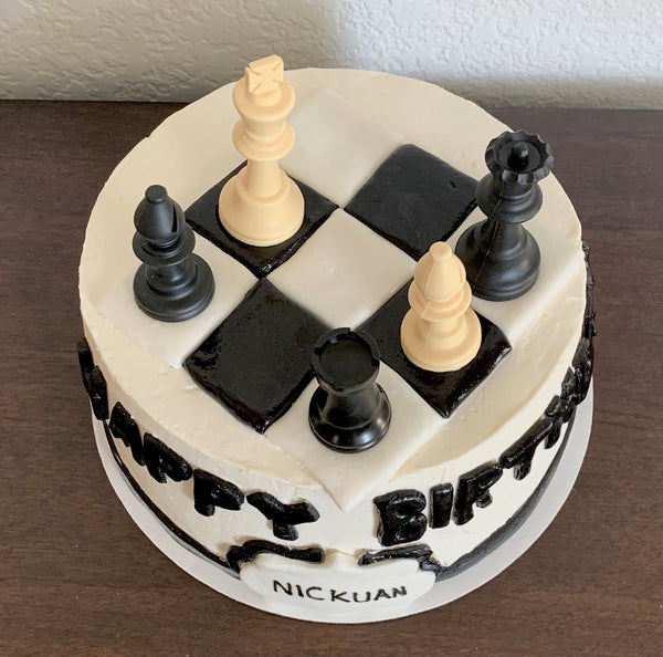 I dream of cake - A Chess theme birthday cake for staunch... | Facebook
